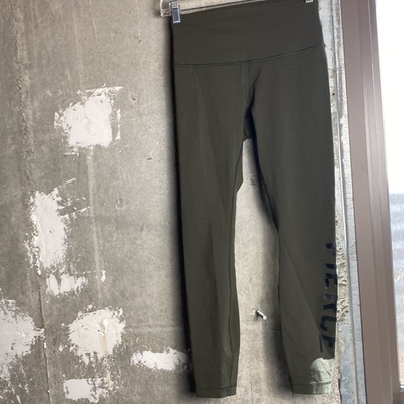 Lululemon legging with the Fierce word down the left leg - Picture 7 of 12